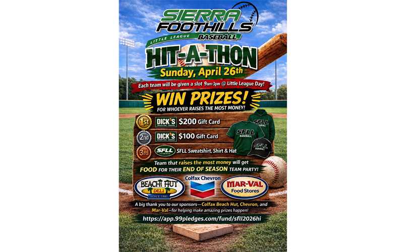 HIT-A-THON Prizes 4/26